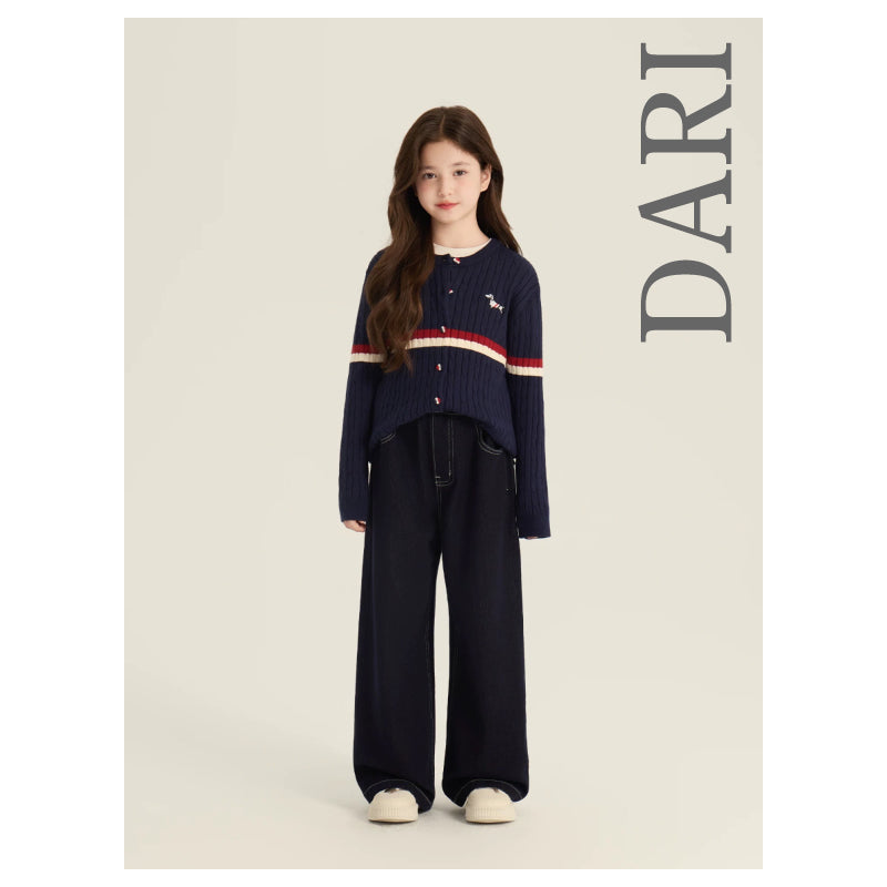 クラシックワイドデニムパンツ